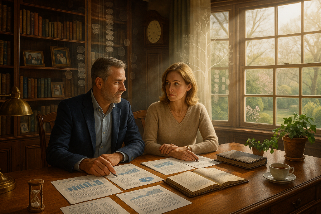 Inheriting a pension, A legacy of wealth, Retirement awaits